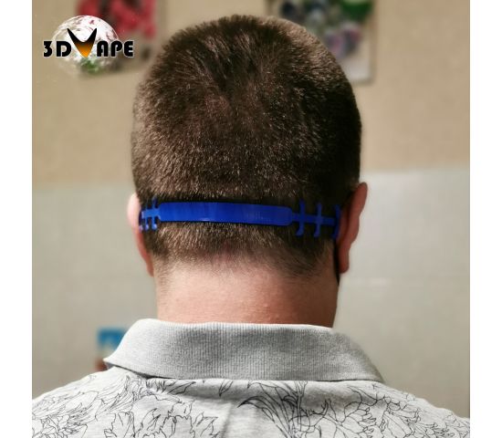 Заколка для маски 3dvape